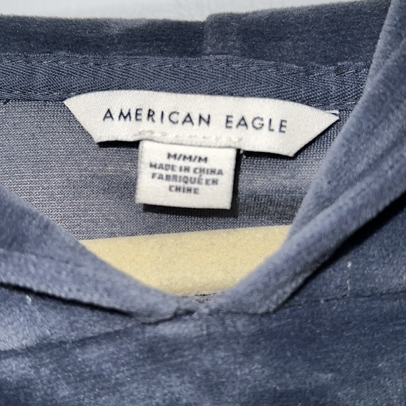 AMERICAN EAGLE velour hoodie - Picture 2 of 8